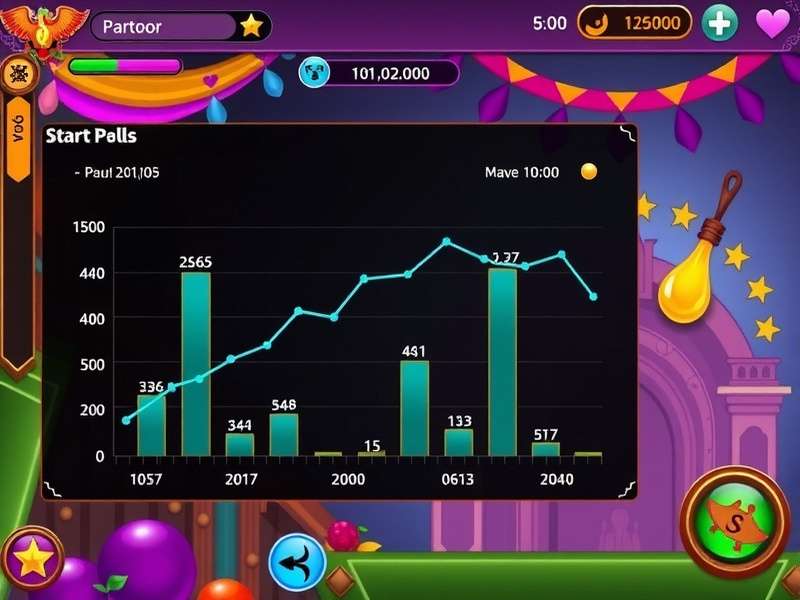 Holi Magic Dominator gameplay screenshot showing colorful graphics